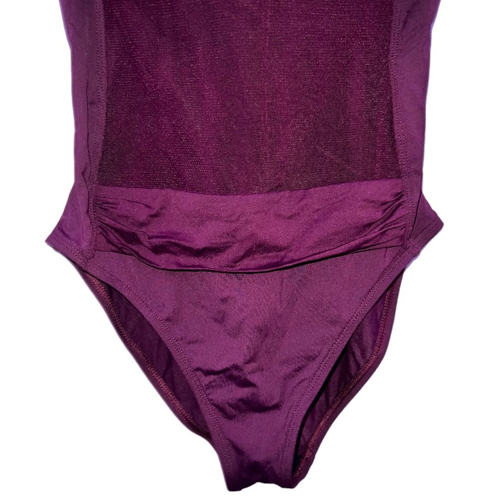✨HP✨ LA BLANCA BY ROD BEATTIE; PURPLE ONE PIECE SWIMSUIT - Picture 4 of 11